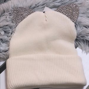 Kitty beanie hat